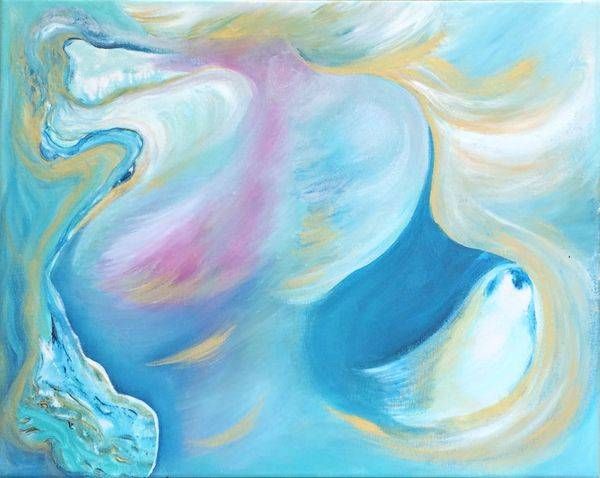 Intercessor - Abstract Prophetic Fine Art Print | Anne Reid Artist | Canada