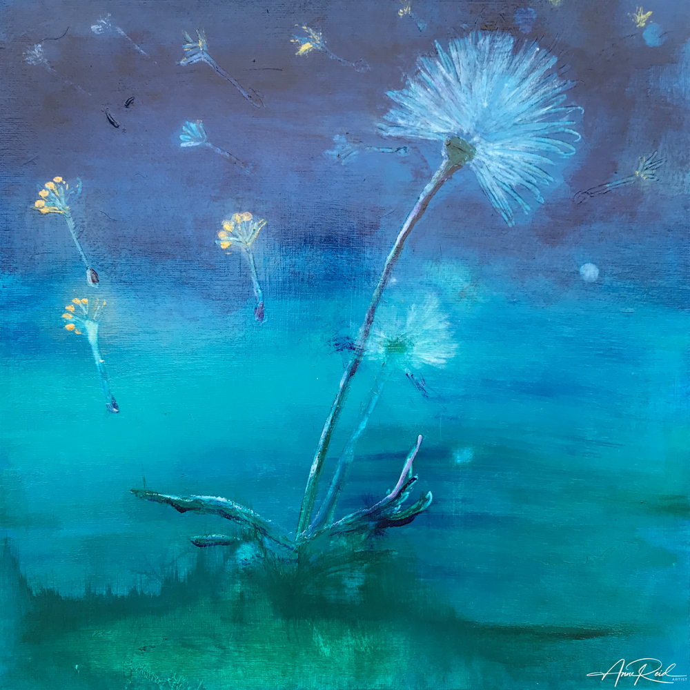 LIGHT & MOMENTARY - METAL PRINT - ANNE REID ARTIST
