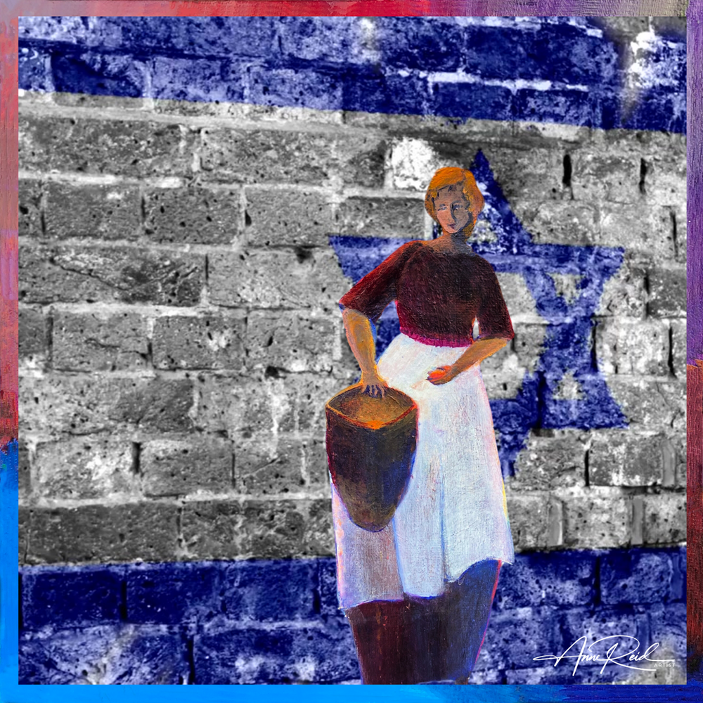 Ruth 77 - Abstract Prophetic Fine Art Print | Anne Reid Artist | Canada