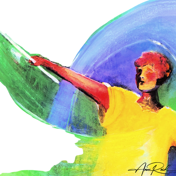 Surrounded 3 - Abstract Prophetic Fine Art Print | Anne Reid Artist |  Canada
