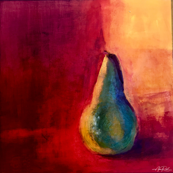 Pear - Abstract Prophetic Fine Art Print | Anne Reid Artist | Canada