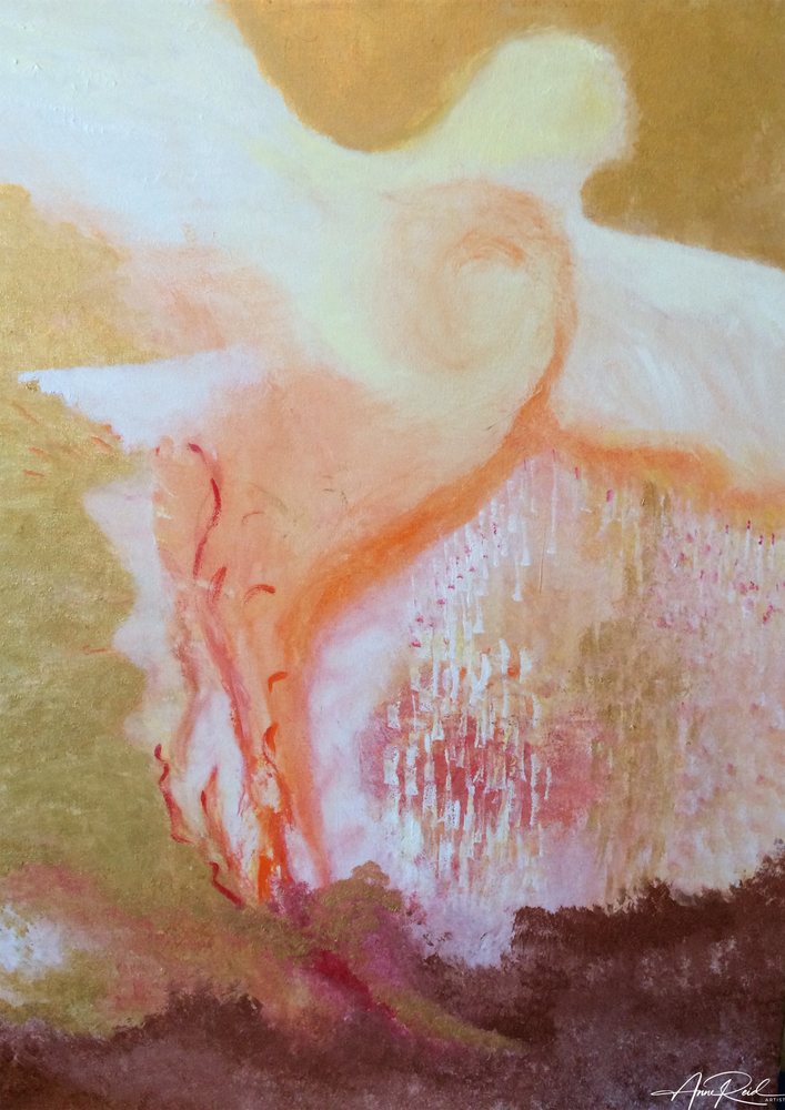 Pentecost - Abstract Prophetic Fine Art Print | Anne Reid Artist | Canada