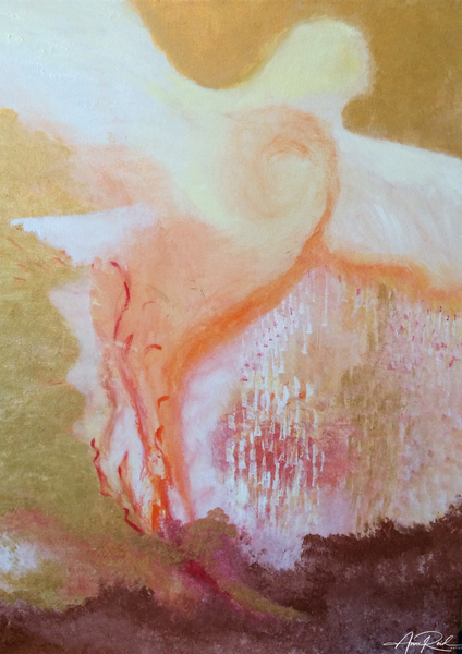 Pentecost - Abstract Prophetic Fine Art Print | Anne Reid Artist | Canada