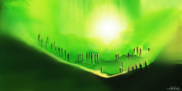 🟢 GREEN – Growth, Healing, Grounding