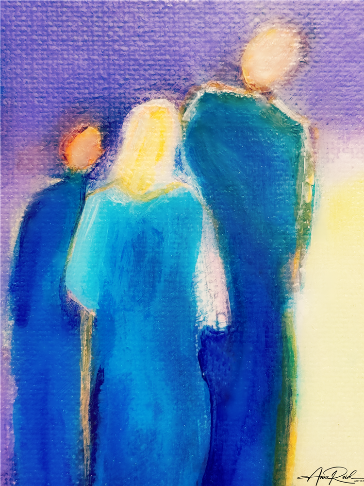 Wilderness 9 - Abstract Prophetic Fine Art Print | Anne Reid Artist | Canada
