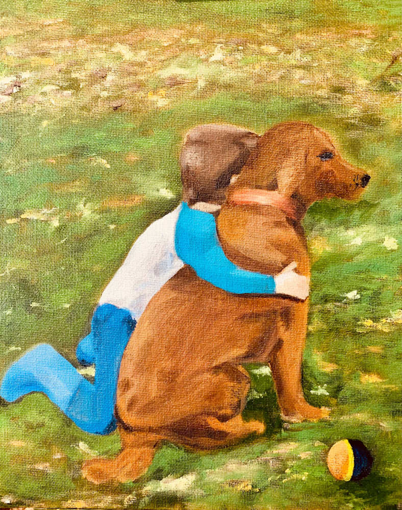Beloved Dog Art | NikkiWorks: Fine Art and Paint Parties