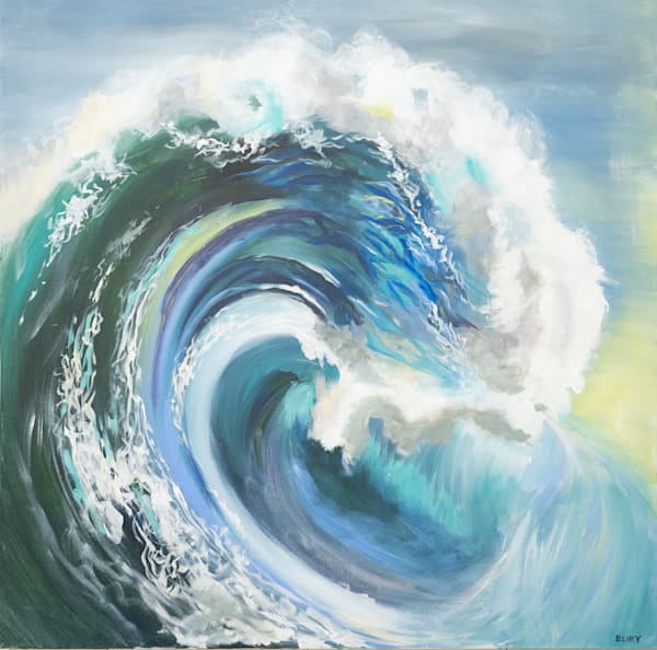 Waves and water prints Art | Eliry Arts