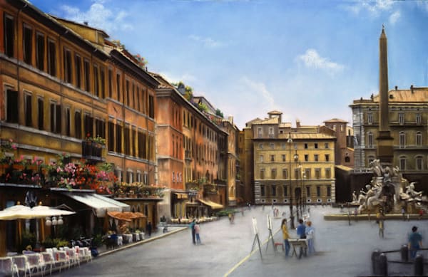 Piazza Navona Rome Art | Elisabetta Franchini Studio